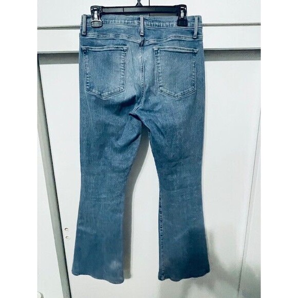 Frame Denim Le High Rise flare jeans size 30 Light Wash - Picture 4 of 16